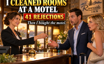 My Husband Walked Out And Left Me With Three Children Under Six, No Money, And No Family Nearby, And After Forty-One Rejections I Took A Job Cleaning Motel Rooms, Then Twelve Years Later I Owned That Motel And Handed My Ex-Husband The Key To His Room Myself, Without Anger Or Revenge