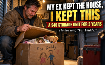 After The Divorce, My Ex-Wife Kept The House, The Newer Car, And The Friends, While I Paid For A Forgotten Storage Unit In Muncie For Three Years, Until A Taped Cardboard Box Labeled For Daddy In My Nine-Year-Old Daughter's Handwriting Showed Me What She Had Been Saving For Me All Along