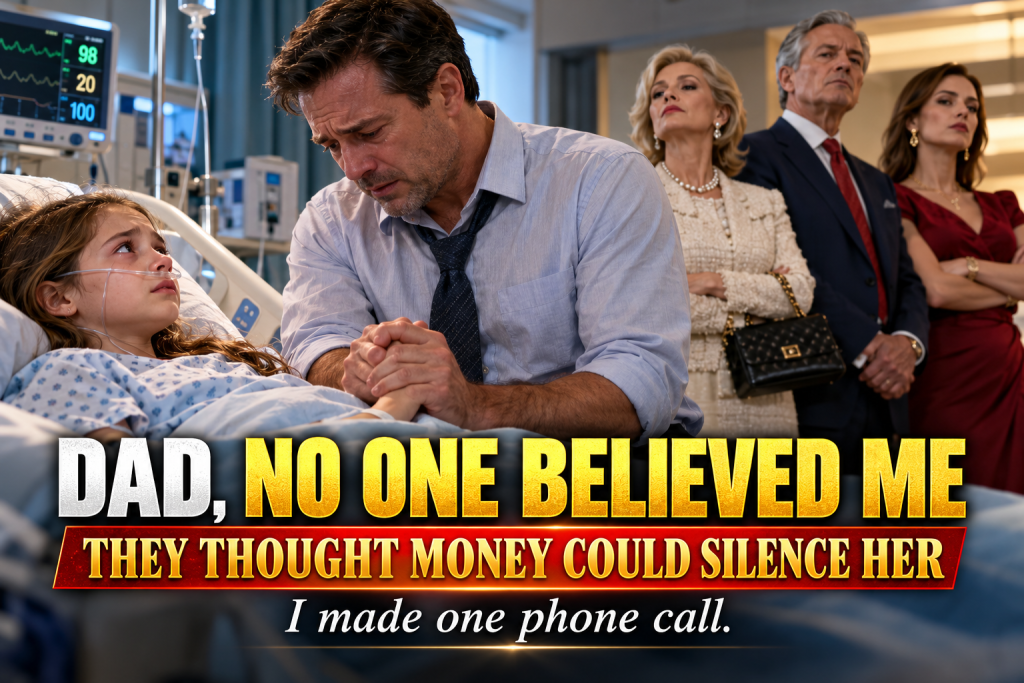 When I Rushed Into The Hospital, My Daughter Could Barely Lift Her Head, Her Wealthy In-Laws Insisted It Was An Accident, And One Calm Phone Call From A Quiet Hallway Set Honest People In Motion, Bringing Safety, Accountability, And A Fresh Beginning For The Daughter I Never Once Stopped Believing