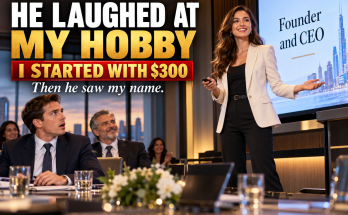 My Husband Laughed When I Began Selling Handmade Clothes From Our Tiny Apartment, Calling It a Hobby I Would Quit Eventually, While I Worked Late Nights and Early Mornings Starting With Only Three Hundred Dollars, Until Five Years Later He Froze at a Presentation Slide in His Boss's Meeting in Ohio