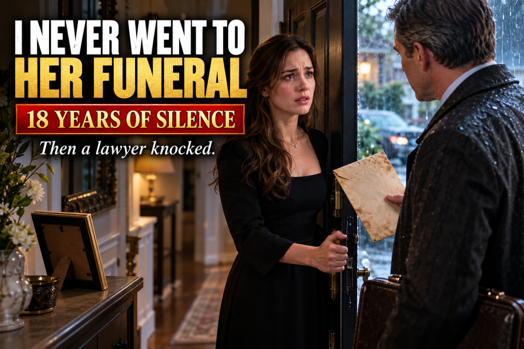 Eighteen Years Ago I Walked Into My Bedroom and Found My Husband With My Sister, and They Both Died to Me That Day, So I Refused to Attend Her Funeral, Until the Next Morning a Lawyer Knocked on My Door and Handed Me an Envelope That Turned My Blood Cold