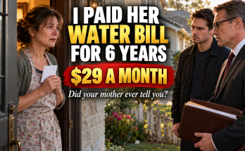 For Six Years I Quietly Paid My Elderly Neighbor Martha's Twenty-Nine Dollar Water Bill and Never Told a Soul, and the Morning After She Died, Her Son Showed Up With a Lawyer Accusing Me of Exploiting Her, Until I Remembered the Sealed Envelope She Had Trusted Me to Keep in Pennsylvania