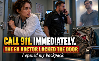 For Years, My Stepfather Made Our Home a Place My Twin Sister and I Learned to Survive in Silence, Until One Night an Emergency Room Doctor Locked the Clinic Door, Called for Help, and Everything I Had Quietly Saved in My Backpack for Months Finally Mattered and the Brave Choice That Finally Set Us Free