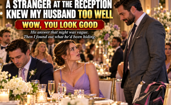 At My Husband's Friend's Wedding Reception A Man I Did Not Recognize Greeted My Husband Like They Had Not Seen Each Other In Years And Said Wow You Look Good, He Stared At Me With A Strange Expression, And When I Finally Learned Why I Understood What My Husband Had Been Hiding