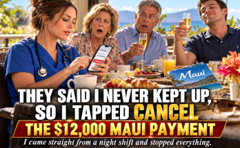 Over Brunch My Parents Asked What It Was Like Being The Daughter Who Never Really Kept Up, So I Pulled Up My Banking App, Stopped Their $12,000 Maui Payment, Watched Everyone At The Table Forget How To Breathe, Then Asked How It Feels Reworking Their Vacation Budget And Then Finally Told Them The Whole Truth