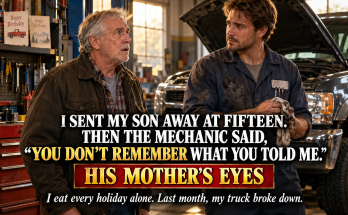 My Wife Died When Adam Was Fourteen And A Year Later I Married Reba And Let Her Turn His Room Into A Sewing Studio, I Told My Own Boy He Would Be Better Off At My Brother's Farm, And Last Month When My Truck Broke Down The Mechanic Had His Mother's Eyes And Said You Do Not Remember What You Told Me