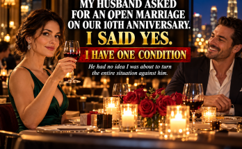 My Husband Waited Until Our Tenth Anniversary To Ask Me For An Open Marriage, And I Just Smiled And Said Yes, Because He Had No Idea I Was About To Turn The Entire Situation Against Him, And At A Beautiful Restaurant In Charlotte He Swirled His Drink And Said I Was Too Exhausted For Him, So I Lifted My Glass And Told Him I Had One Condition