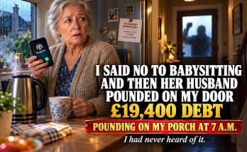 I Told My Daughter I Could Not Babysit Over The Bank Holiday Because I Had Cataract Surgery Scheduled And She Texted That I Was Choosing Myself Over My Grandkid, So I Let The Kettle Whistle Until The House Went Quiet, And A Week Later Her Husband Pounded On My Porch At Seven In The Morning After The Bank Called About A £19,400 Debt I Had Never Heard Of