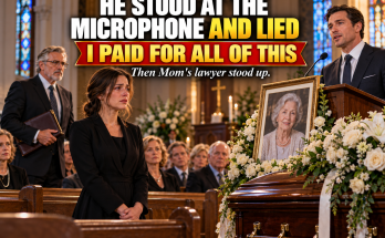 My Brother Refused To Pay Even One Penny For Mom's Funeral, Then Stood At The Microphone And Claimed He Paid For Everything, But When Mom's Lawyer Quietly Stood Up And Opened A Thick Folder Nobody Knew Existed, Every Receipt, Every Loan, And Every Lie Came Out In Front Of The Whole Family