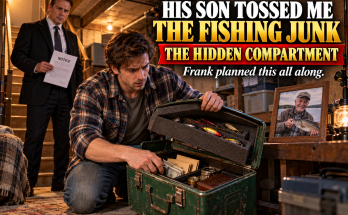 For Nine Years I Rented A Basement Apartment From An Old Man Named Frank, And When His Only Son Handed Me A Thirty Day Eviction Notice And Tossed Me An Old Tackle Box Saying Keep The Fishing Junk, A Year Later I Opened It And Found A Hidden Compartment Proving Frank Planned Everything