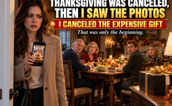 Mom Told Me Thanksgiving Was Canceled Because The Family Was Short On Money, But The Next Night I Found Photos Of A Huge Feast With Everyone Laughing Without Me, So I Quietly Canceled The Expensive Gift I Had Been Preparing For Them, And That Was Only The Beginning Of A Very Expensive Lesson