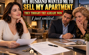 My Husband Demanded We Sell My Apartment To Buy A House With His Parents Saying Mom Will Own It Of Course, So I Smiled And Said Let's Sell My Apartment The Cabin And The Car Too, But Later I Heard His Mother Laugh She's So Naive And Jack Add Papers Are Already In Progress