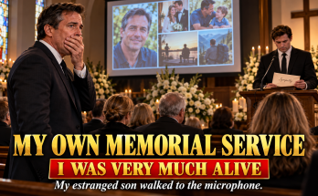 A Sympathy Card Arrived At My House Addressed To My Wife Offering Condolences On The Loss Of Her Dear Husband While I Stood Alive In The Hallway, So I Called The Church On The Envelope, Slipped Into The Back Pew During My Own Memorial Service, And Listened To My Estranged Son Say What He Never Said To My Face