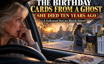 My Grandson Has Received A Birthday Card Every Year Since He Was Born, With No Return Address, Ten Dollars, And A Pressed Flower In My Late Sister's Handwriting, So On His Ninth Birthday I Parked Across From The Mailbox, Followed A Young Woman In A Gray Coat To Birch Street, And Knocked On A Door That Rewrote Our Family