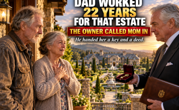 For Twenty-Two Years, My Father Arthur Was Head Groundskeeper At A Sprawling Estate, Arriving Before Dawn And Never Asking For Credit, And After A Sudden Stroke Ended His Career, The Stern, Private Owner Called My Mother Into His Office And Handed Her A Velvet-Lined Box Holding A Single Key And A Deed — What Was Written Inside Changed Our Family Forever