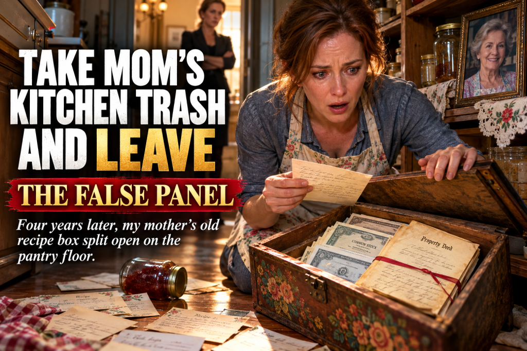 My Sister Brenda Seized Our Mother's Three Hundred Ten Thousand Dollar Home Using A Power Of Attorney Signed Three Weeks Before Mom Died, And Four Years Later When The Old Recipe Box Split Open In My Pantry, A Hidden Deed And Ninety Five Thousand Dollars In Stock Certificates Sent Me To Judge Miller
