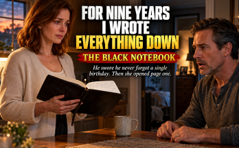 For Nine Years My Husband Forgot Every Birthday I Ever Had, So When His Own Birthday Arrived I Gave Him Exactly What He Gave Me, And When Desmond Called Me Cruel And Swore He Never Forgot Mine, I Opened A Black Notebook Filled With Nine Years Of Quiet Proof That Changed How He Saw Our Marriage Forever