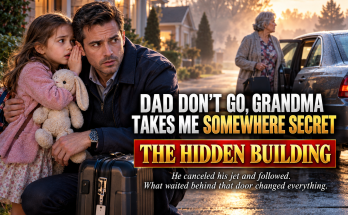 Dad Don't Go, My Seven-Year-Old Daughter Whispered While I Was Packing For A Business Trip To Chicago, Because Grandma Takes Her Somewhere Secret Whenever I Am Gone, So I Quietly Canceled My Private Jet, Followed My Mother And Fiona Down Roads I Did Not Recognize To An Abandoned-Looking Building Hidden Behind The Trees, And What Waited Behind That Door Was A Secret About Me