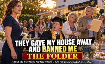 My Mother Gave My Six Hundred Eighty Thousand Dollar House To My Brother And Banned Me From His Graduation Celebration, But After Five Years Of Quietly Paying The Mortgage I Walked In Anyway, Asked My Uncle If He Wanted To Tell Them Or Should I, And The First Document In His Folder Changed Everything For Our Family