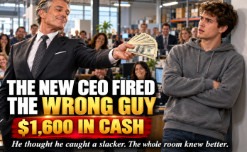 So The New CEO Decided To Rid The Company Of Slackers And Handed A Young Man Leaning Against A Wall Sixteen Hundred Dollars In Cash To Never Come Back, And When He Asked The Whole Room About That Goofball's Job, One Quiet Voice Answered, And The Answer Changed His Leadership Career And The Culture Of His Entire Company Forever