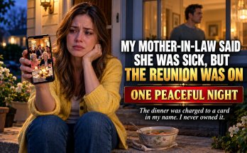 My Husband's Mother Told Me She Canceled The Family Reunion Because She Was Sick, So I Sent Soup And Stayed Home, But That Evening A Cousin's Text Showed Forty Relatives Smiling At A Banquet Hall With My Husband Among Them, And The Next Morning A Manager Called About A Credit Card In My Name That I Had Never Applied For