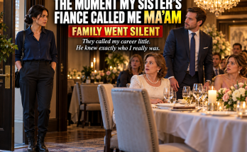 The Moment My Sister's Fiance Called Me Ma'am At Her Rehearsal Dinner, My Entire Family Went Silent, Because My Mother Had Seated Me At The Far End Of The Table Like Someone To Hide, Never Imagining That The Quiet Daughter With The Little Navy Career Was About To Be Recognized By A Man Who Knew Exactly Who She Was