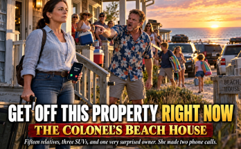 All I Wanted Was One Quiet Weekend At My Beach House After Months Of Nonstop Work, But My Sister's Husband Blocked The Porch And Called Me A Parasite, Never Knowing He Was Ordering A Retired Army Colonel Off Her Own Property, And My Attorney Told Me To Make The Other Two Calls Now