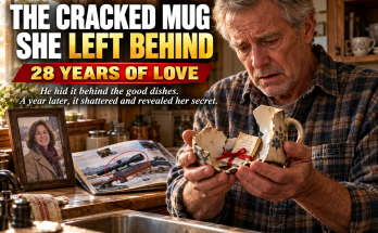 For Our Twenty Eighth Anniversary I Bought My Wife The Winter Coat She Wanted For Years And She Gave Me A Fifty Cent Cracked Coffee Mug From A Yard Sale, And When It Broke In The Sink Almost A Year After She Died, I Found What Carol Had Hidden Inside And Finally Understood