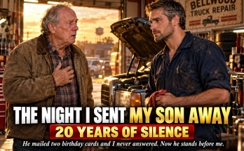My Wife Died When My Son Adam Was Fourteen, And After I Remarried And Sent My Teenage Boy Away To My Brother's Farm, Twenty Years Of Silence Ended When My Truck Broke Down In Bellwood And The Mechanic With His Mother's Eyes Reminded Me Of The Painful Night I Chose Wrong And Forced Me To Face What I Had Done