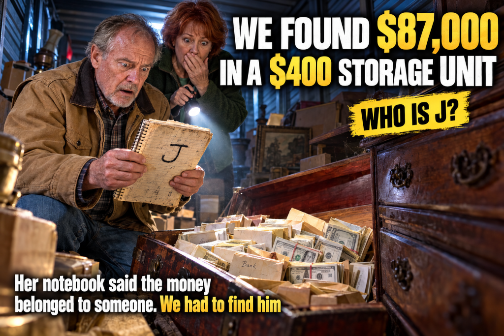 I've Been Buying Storage Units at Auction for Six Years, but Unit 214 Cost Me Only $400 and Hid a Cedar Chest Holding $87,300 in Labeled Bank Envelopes and a Notebook Left by a Woman Who Died With No Will, and My Search for the Mysterious J Led to the Last Person I Ever Expected